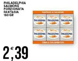 Vantaggio Cash&Carry Philadelphia salmone porzionata fantasia offerta