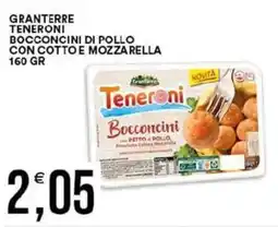 Vantaggio Cash&Carry Granterre teneroni bocconcini di pollo con cotto e mozzarella offerta