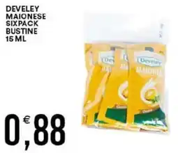 Vantaggio Cash&Carry Develey maionese sixpack bustine offerta