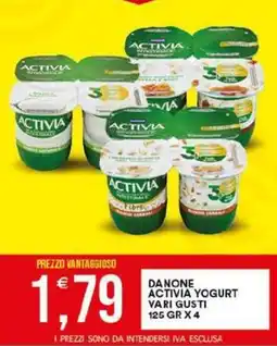 Vantaggio Cash&Carry Danone activia yogurt vari gusti offerta