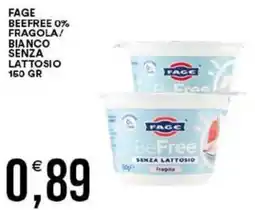 Vantaggio Cash&Carry Fage beefree 0% fragola/ bianco senza lattosio offerta