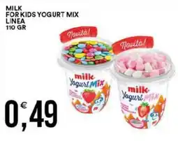 Vantaggio Cash&Carry Milk for kids yogurt mix linea offerta