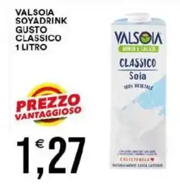 Vantaggio Cash&Carry Valsoia soyadrink gusto classico offerta