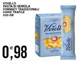 Vantaggio Cash&Carry Voiello pasta di semola formati tradizionali varie trafile offerta