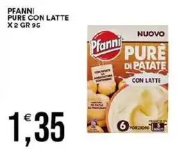 Vantaggio Cash&Carry Pfanni pure con latte offerta