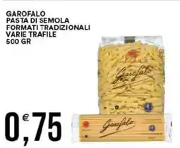 Vantaggio Cash&Carry Garofalo pasta di semola formati tradizionali varie trafile offerta