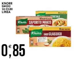 Vantaggio Cash&Carry Knorr dado 10 cubi linea offerta