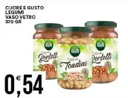Vantaggio Cash&Carry Cuore e gusto legumi vaso vetro offerta