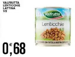 Vantaggio Cash&Carry Valfrutta lenticchie lattina 1/2 offerta