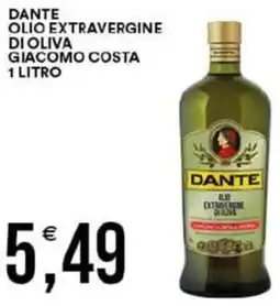 Vantaggio Cash&Carry Dante olio extravergine di oliva giacomo costa offerta