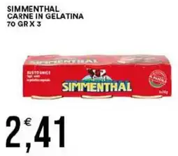 Vantaggio Cash&Carry Simmenthal carne in gelatina offerta