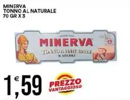 Vantaggio Cash&Carry Minerva tonno al naturale offerta