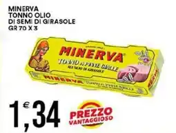 Vantaggio Cash&Carry Minerva tonno olio di semi di girasole offerta