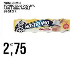 Vantaggio Cash&Carry Nostromo tonno olio di oliva apri e gira facile offerta