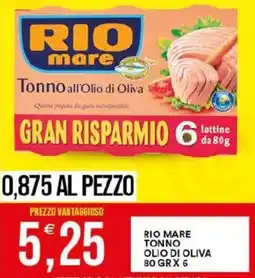 Vantaggio Cash&Carry Rio mare tonno olio di oliva offerta