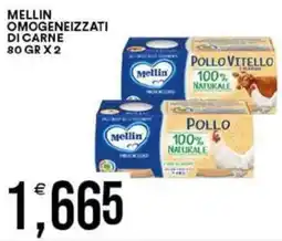 Vantaggio Cash&Carry Mellin omogeneizzati di carne offerta