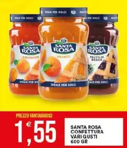 Vantaggio Cash&Carry Santa rosa confettura vari gusti offerta