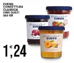 Vantaggio Cash&Carry Zuegg confettura classica vari gusti offerta