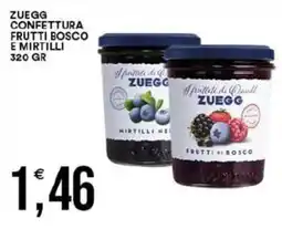Vantaggio Cash&Carry Zuegg confettura frutti bosco e mirtilli offerta