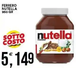 Vantaggio Cash&Carry Ferrero NUTELLA offerta