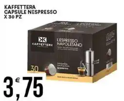 Vantaggio Cash&Carry Kaffettera capsule nespresso x 30 pz offerta