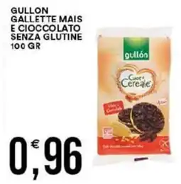 Vantaggio Cash&Carry Gullon gallette mais e cioccolato senza glutine offerta