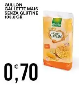 Vantaggio Cash&Carry Gullon gallette mais senza glutine offerta