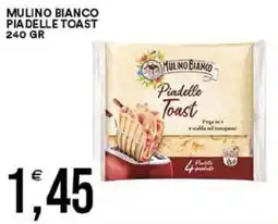Vantaggio Cash&Carry Mulino bianco pia delle toast offerta