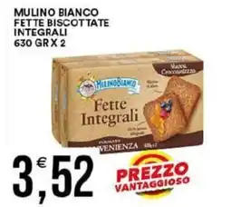 Vantaggio Cash&Carry Mulino bianco fette biscottate integrali offerta
