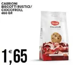 Vantaggio Cash&Carry Cabrioni biscotti rustici/ ciocofroll offerta