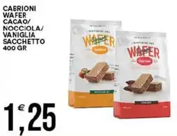 Vantaggio Cash&Carry Cabrioni wafer cacao/ nocciola/ vaniglia sacchetto offerta