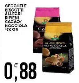 Vantaggio Cash&Carry Gecchele biscotti allegri ripieni cacao/ nocciola offerta