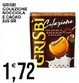 Vantaggio Cash&Carry Grisbi colazione nocciola e cacao offerta