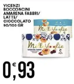 Vantaggio Cash&Carry Vicenzi bocconcini amarena fabbri/ latte/ cioccolato offerta