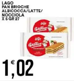 Vantaggio Cash&Carry Lago pan brioche albicocca/latte/ nocciola offerta