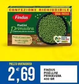 Vantaggio Cash&Carry Findus pisellini primavera offerta