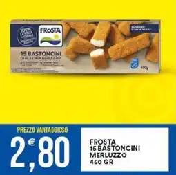 Vantaggio Cash&Carry Frosta 15 bastoncini difletti di merluzzo offerta