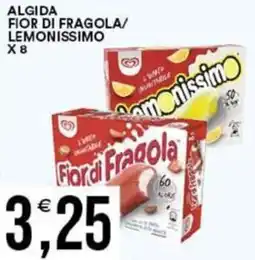 Vantaggio Cash&Carry Algida fior di fragola/ lemonissimo x8 offerta