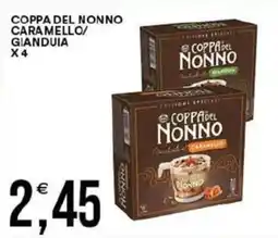Vantaggio Cash&Carry Coppa del nonno caramello/ gianduia x4 offerta