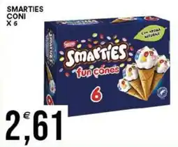 Vantaggio Cash&Carry Smarties coni x 6 offerta