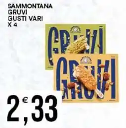 Vantaggio Cash&Carry Sammontana gruvi gusti vari x 4 offerta