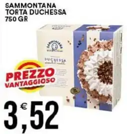 Vantaggio Cash&Carry Sammontana torta duchessa offerta