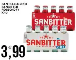 Vantaggio Cash&Carry San pellegrino rosso/dry x10 offerta