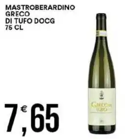 Vantaggio Cash&Carry Mastroberardino greco di tufo DOCG offerta