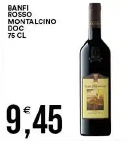 Vantaggio Cash&Carry Banfi rosso montalcino DOC offerta