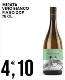 Vantaggio Cash&Carry Mirata vino bianco fiano DOP offerta