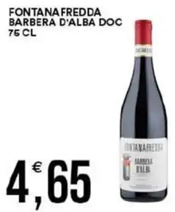 Vantaggio Cash&Carry Fontana fredda barbera d'alba DOC offerta