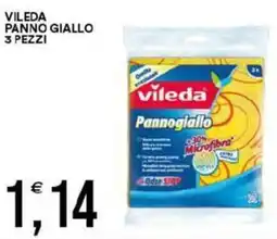 Vantaggio Cash&Carry Vileda panno giallo 3 pezzi offerta