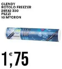 Vantaggio Cash&Carry Clendy rotolo freezer pezzi 10 mycron offerta