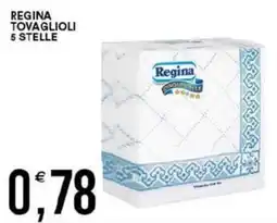 Vantaggio Cash&Carry Regina tovaglioli 5 stelle offerta